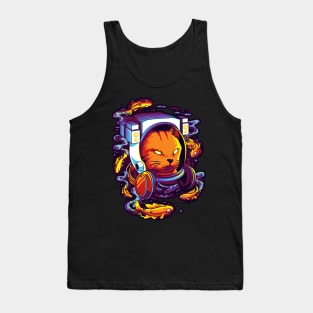 diving cat Tank Top